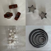 Set formine per biscotti e bocchette per decori pasticceria