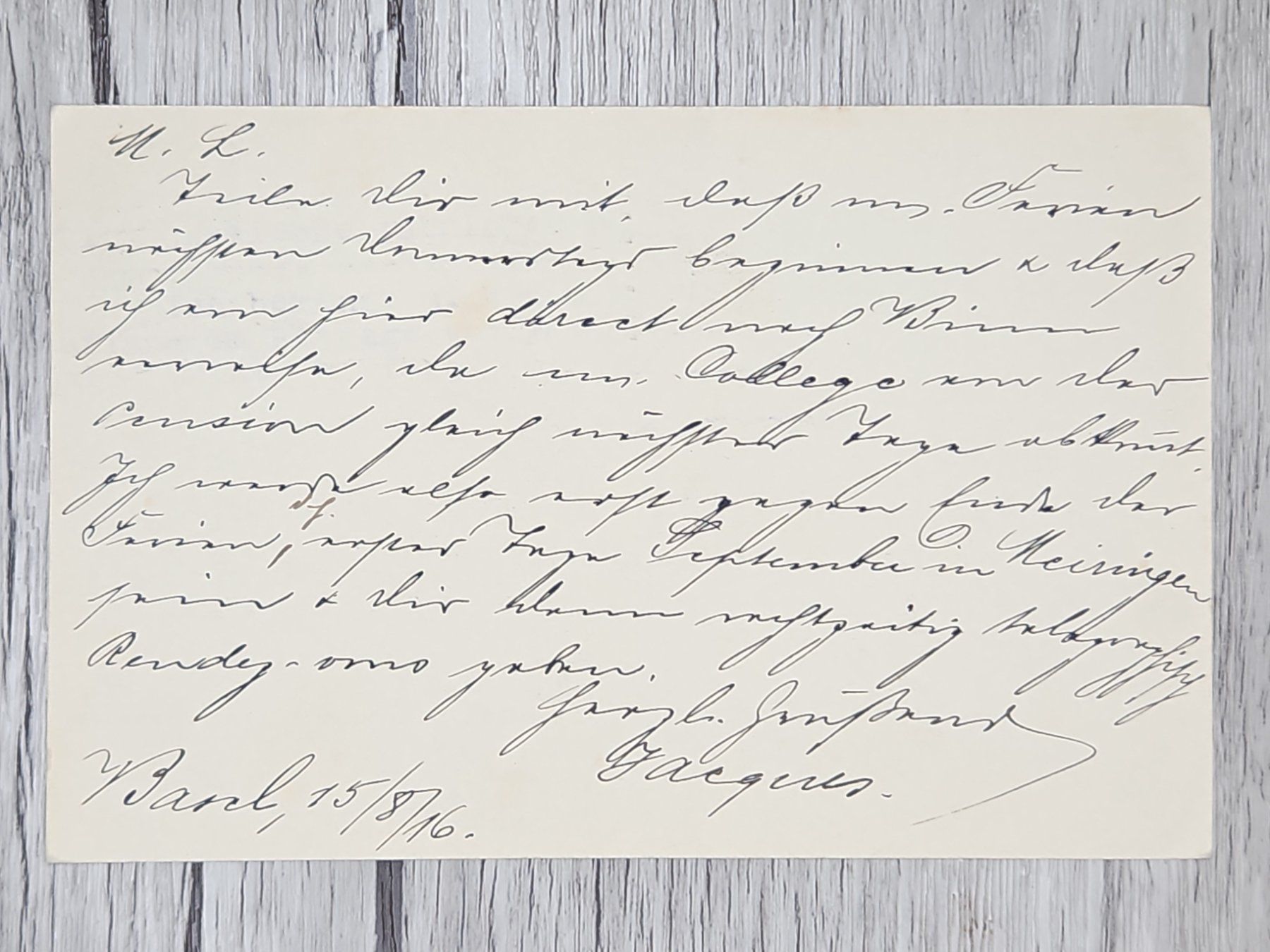 Tutti i francobolli: CL13 Carte Postale  + Timbre Suisse 1916 – Usato da Cousset venduto da Patrick_Collections 1