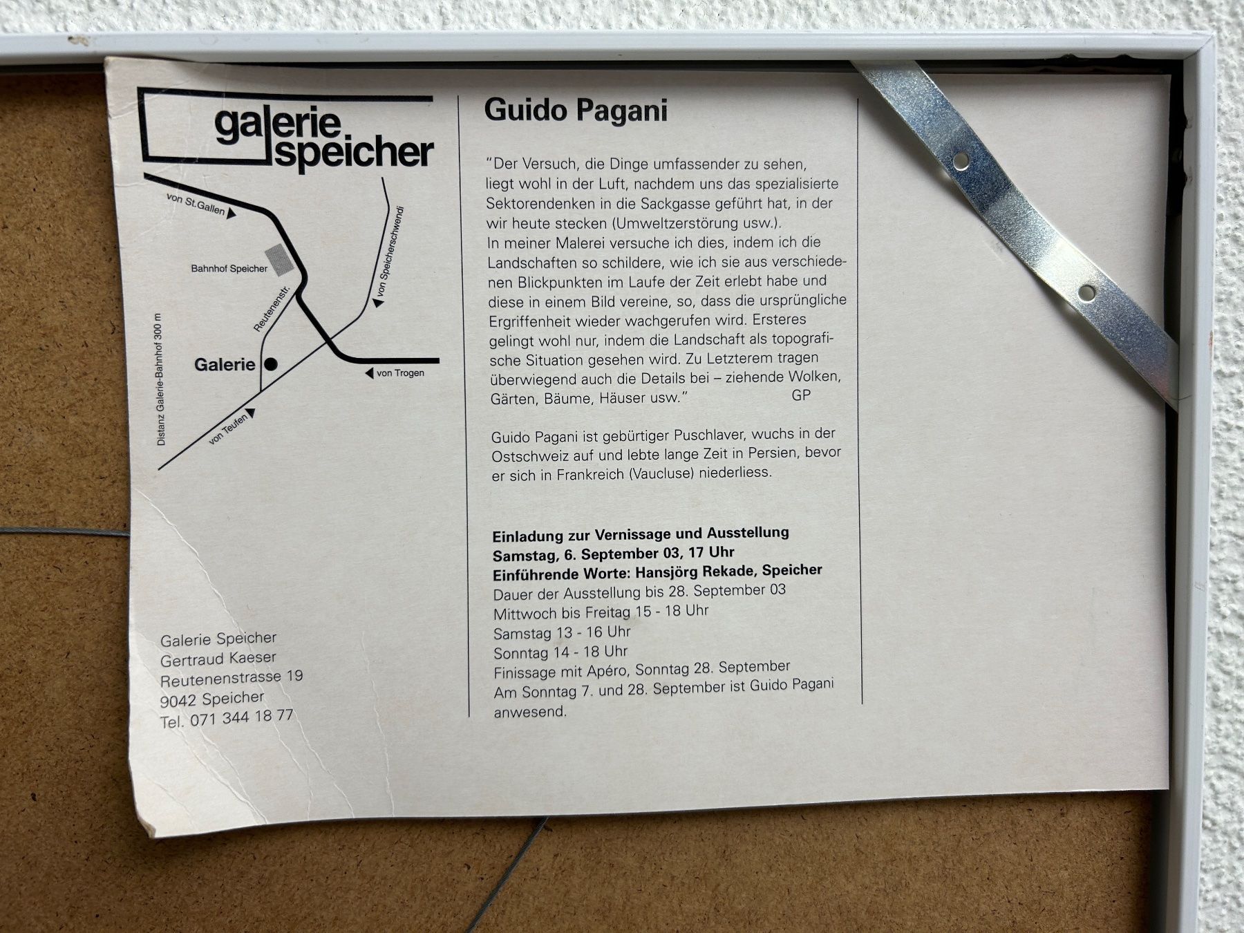 Dipinti: Malerei Original Guido Pagani – Usato da Rheineck venduto da emma.gut 4
