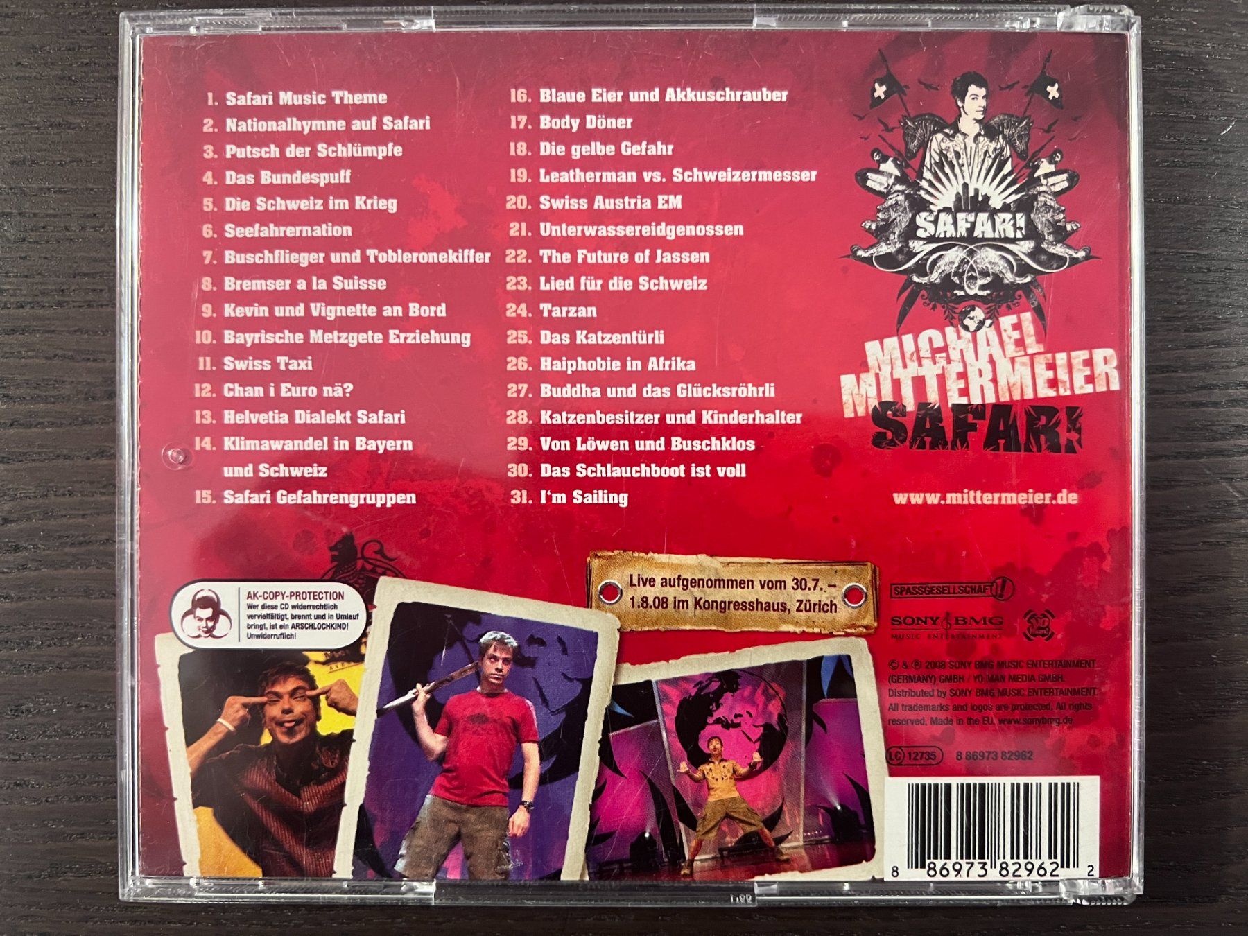 CDs: Michael Mittermeier - Safari – Gebraucht aus Zürich von F84 1