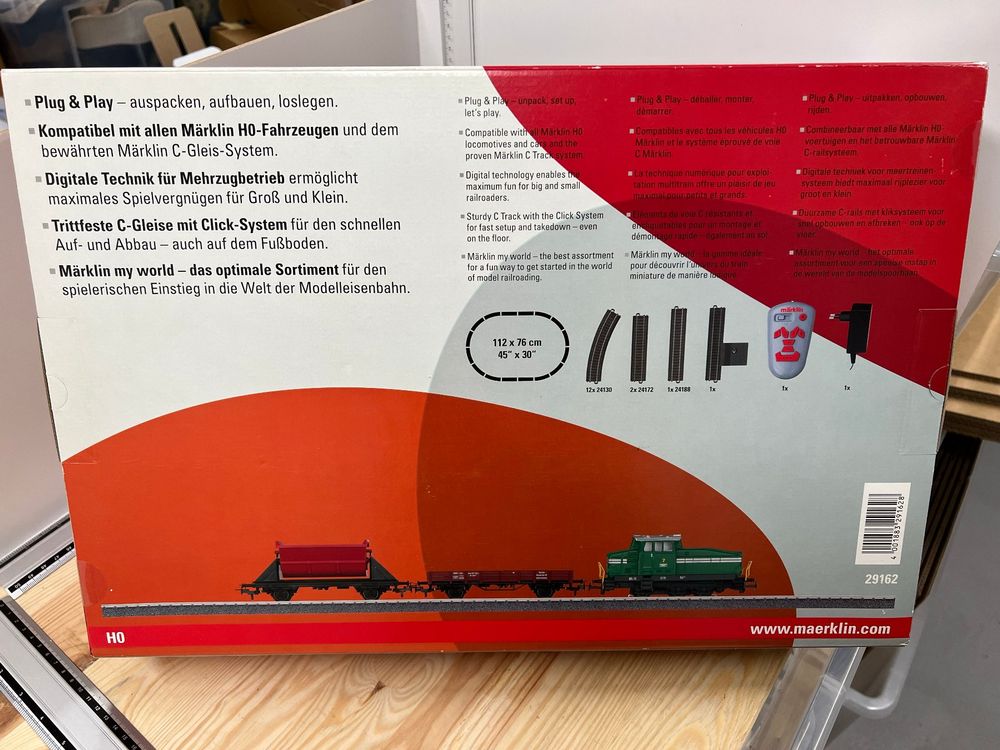 Märklin Startpackung Landwirtschaft - Modelleisenbahn Mit Lokomotive & Landmaschinen