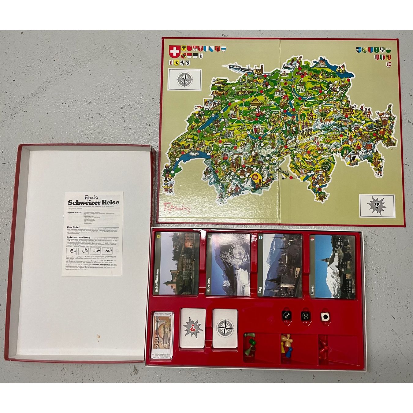 Giochi: Brettspiel, die Schweizer Reise, Klassiker – Usato da Amriswil venduto da fit8580 1