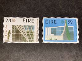 Irland 1987 Europa CEPT Satz Architektur postfrisch