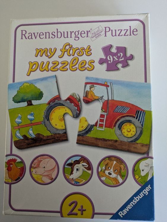 Ravensburger Puzzle: My first puzzles 9x2 Bauernhof von Ravensburger – Usato da Wettingen venduto da Nini54 3