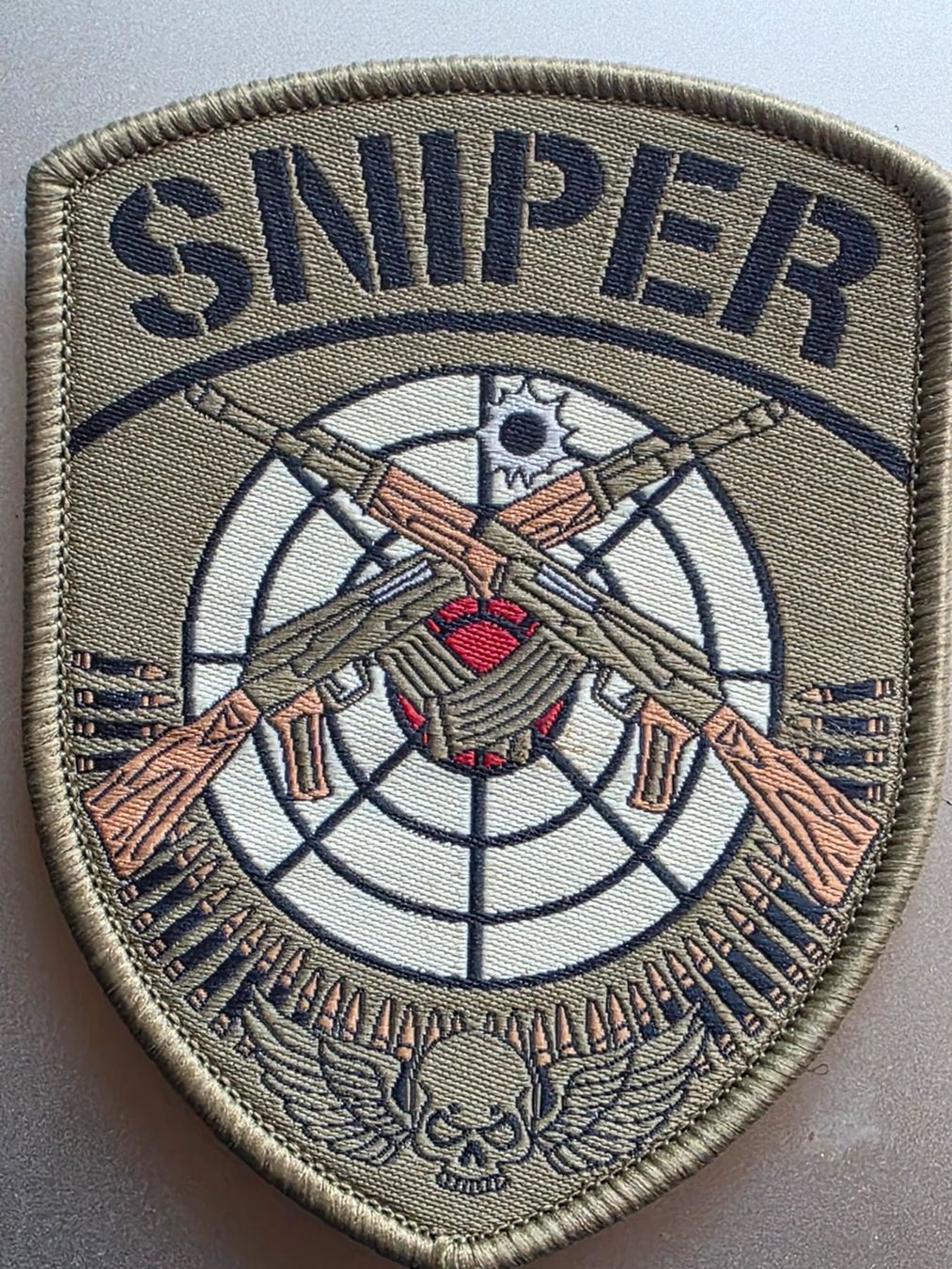 Schweizer Armee Placchette & Badge: Sniper Abzeichen Badges super mit Klett neu – Nuovo (secondo la descrizione) da Nyon venduto da freetoys08