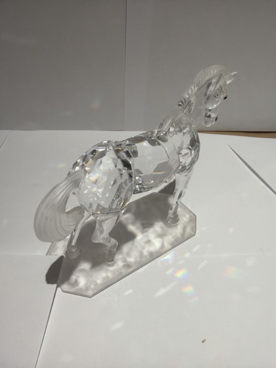 Tutte le decorazioni: Figurine en cristal cheval – Usato da Echallens venduto da leo_dk2d 2