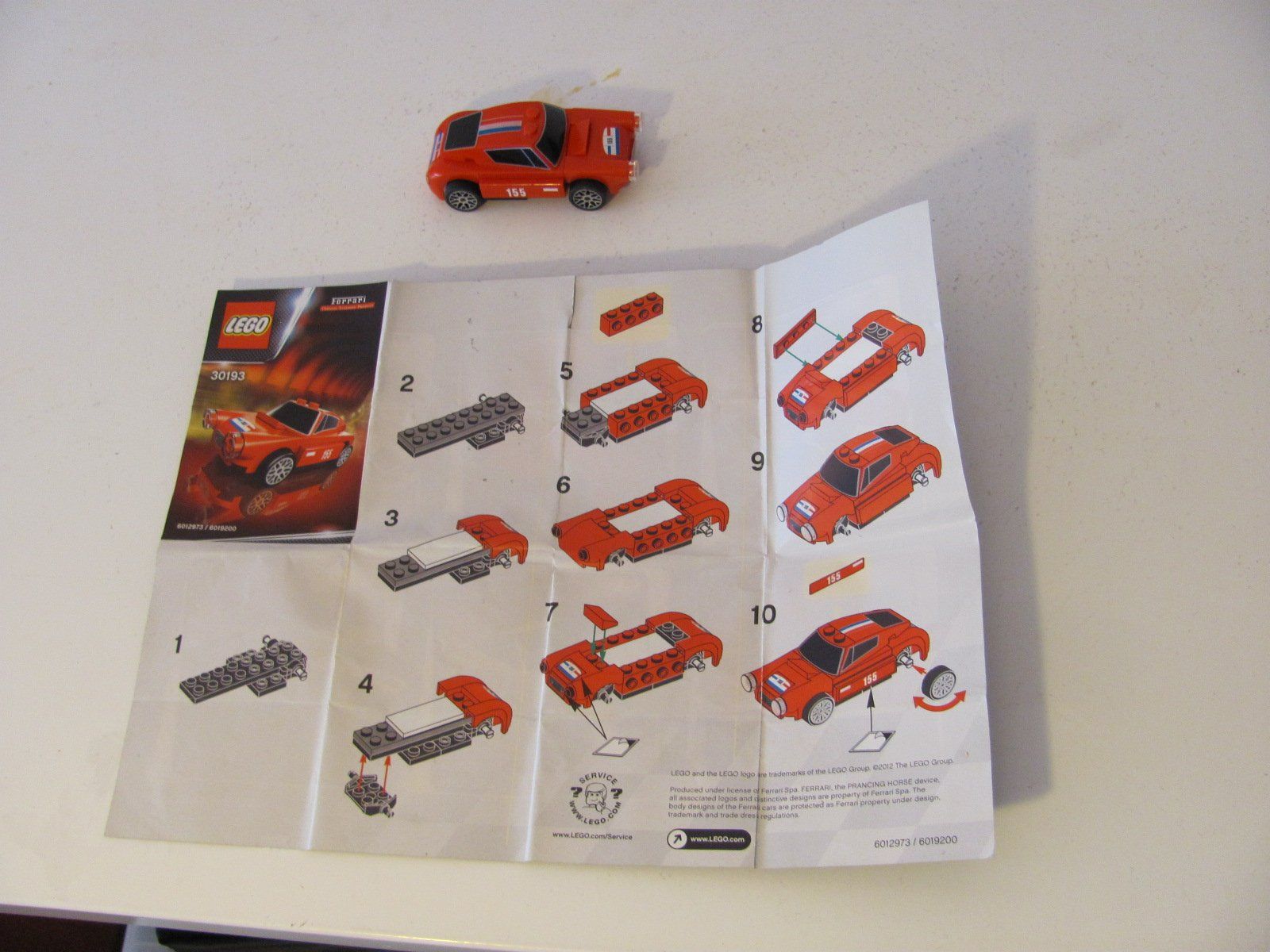 Lego Jeux de construction: LEGO 30193 Ferrari Instructions good condition – D'occasion à Gümligen par Fantapanda