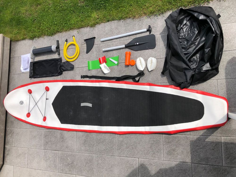 KESSER® Kajakstoel voor SUP Board Stand Up Paddle Surfboard zitting SUP Paddling Paddling Paddle boards, gevoerde zitting 32 x 38 cm, rugleuning 51 x 45 cm snel en eenvoudig gemonteerd, zwart/Grijs