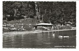 Schwimmbad Pany im Prättigau (GR) Badeteich - 1942