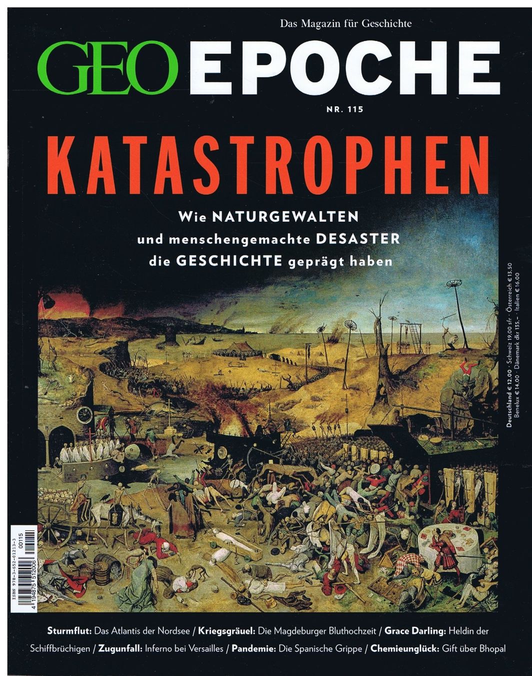 Riviste & Magazine: GEO EPOCHE Heft Nr.115: Katastrophen – Usato da Unterengstringen venduto da Lastchance