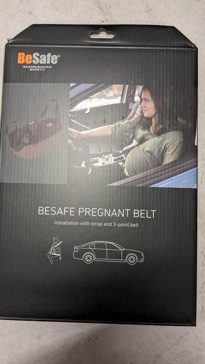 Der BeSafe Schwangerschaftsgurt schützt Ihr ungeborenes Kind ab dem zweiten  Monat der Schwangerschaft und erhöht den Komfort der Mutter beim Autofahre