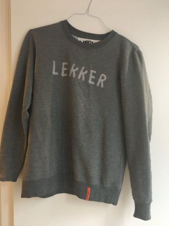 Orig. VENT BRULL Pulli grau M