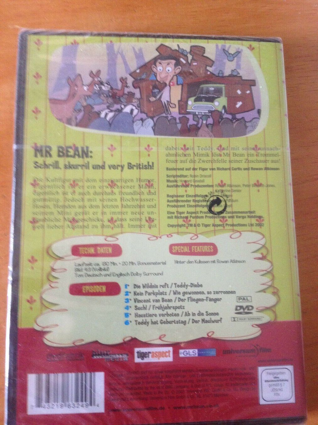 Tutti i DVDs: Mr Bean (6 Episoden) – Usato da St.Galllen venduto da elkaphone 3