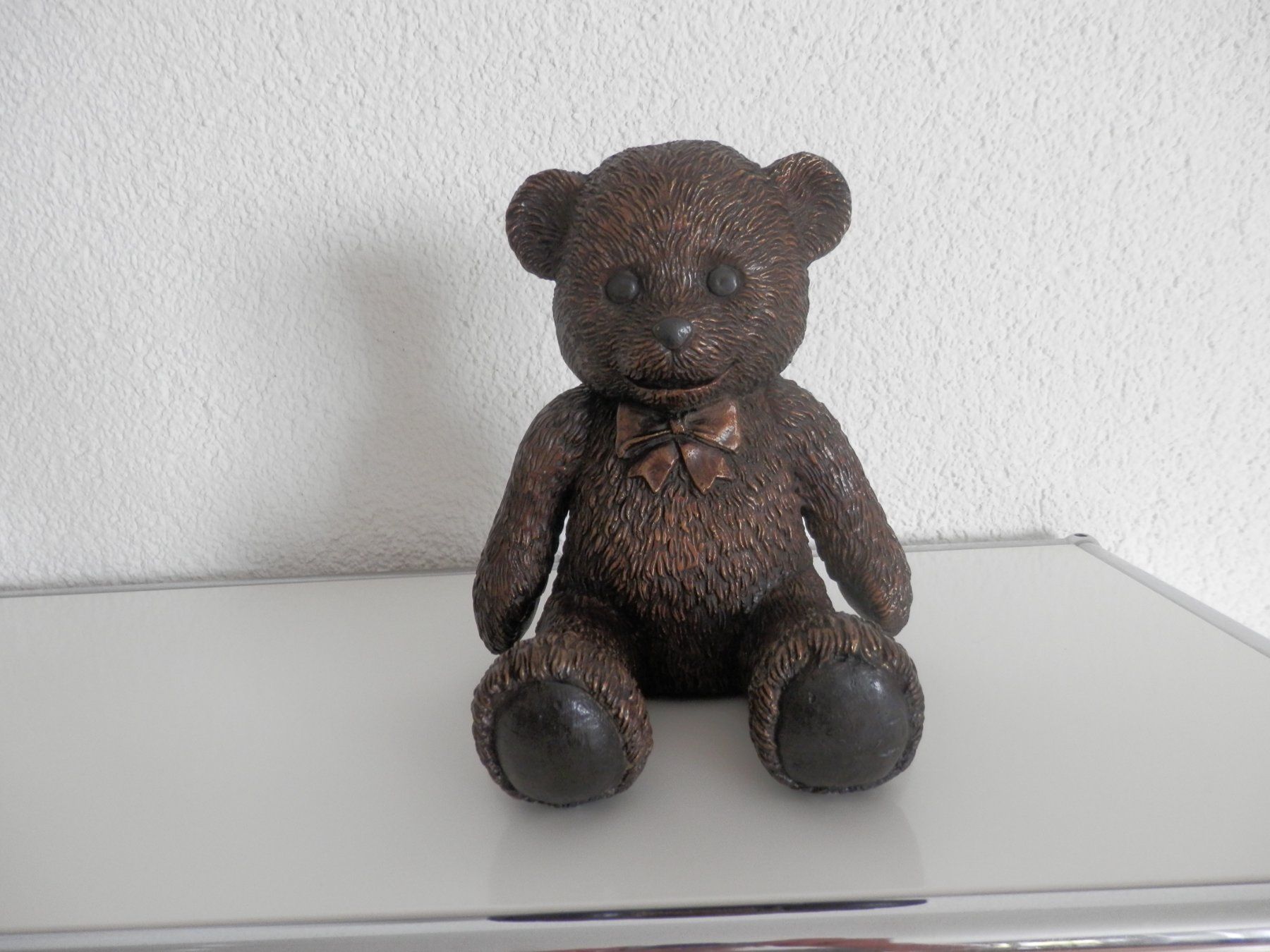 Skulpturen & Statuen: Bronze,  Knuffiger Teddybär gross – Neu (gemäss Beschreibung) aus Zürich von eileenchen1 1