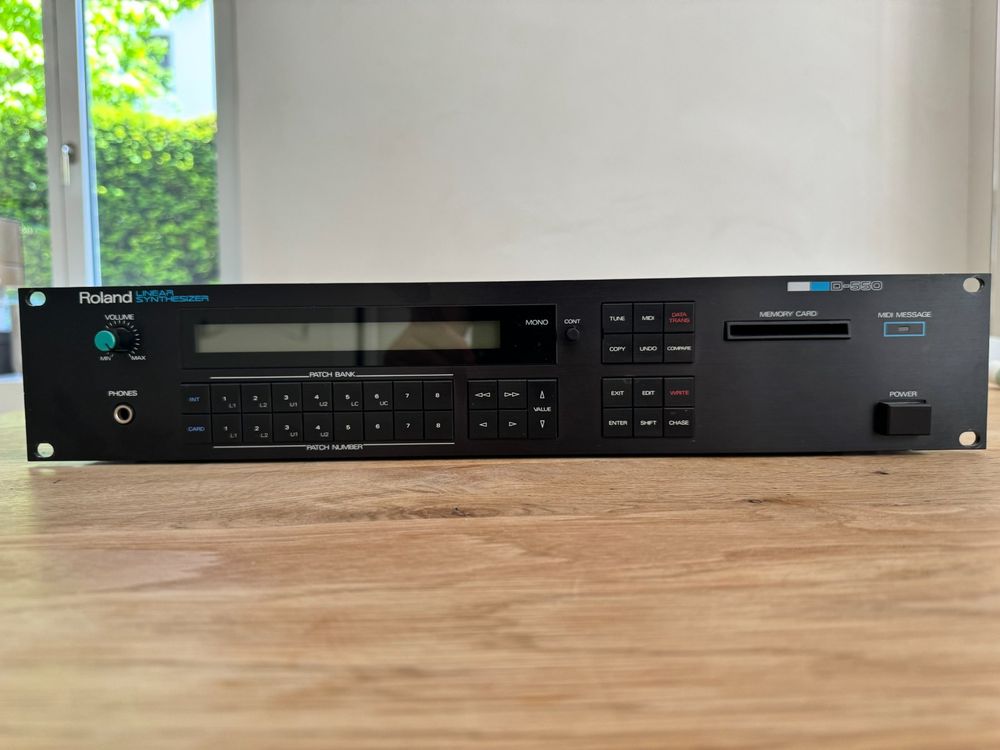 Roland D 550 Digital LA-Synthesizer (Kult Sounds) (Gebraucht) in ...