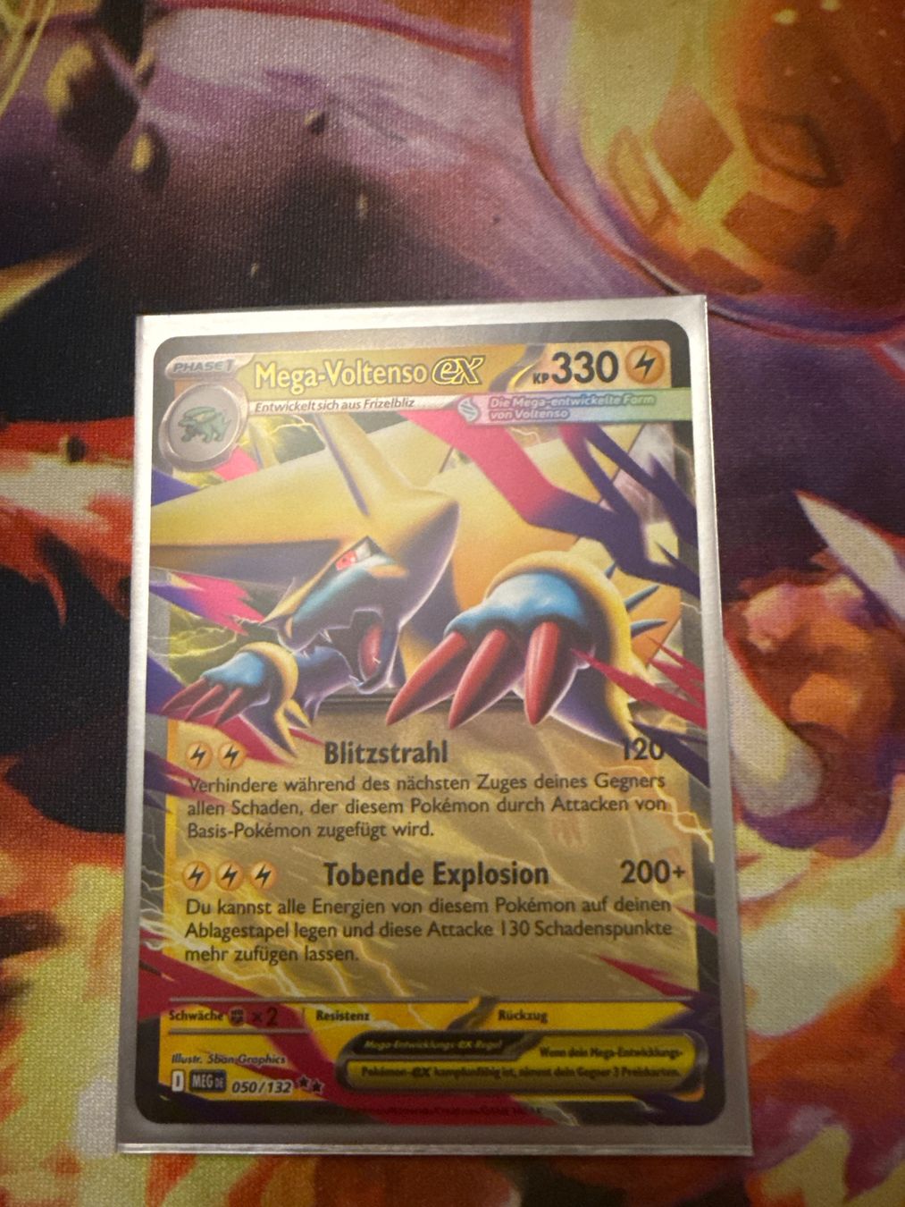 Pokémon Carte collezionabili: Pokémon Mega Voltenso EX DE – Usato da Sargans venduto da XswissprimeX