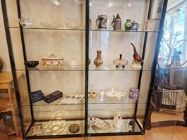 Konvolut Dekoartikel Keramik und Glas verschiedene Stücke