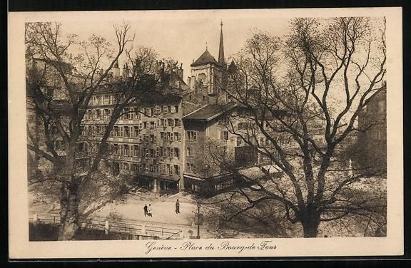 Ansichtskarten: AK Genève, Place du Bourg-de Four – Gebraucht aus Berlin von bartko-reher