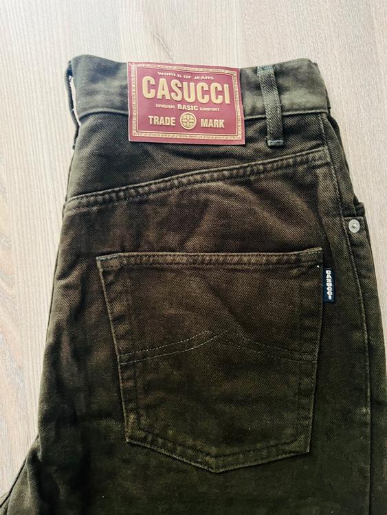 Männer 90er CASUCCI Jeans // grün | Kaufen auf Ricardo