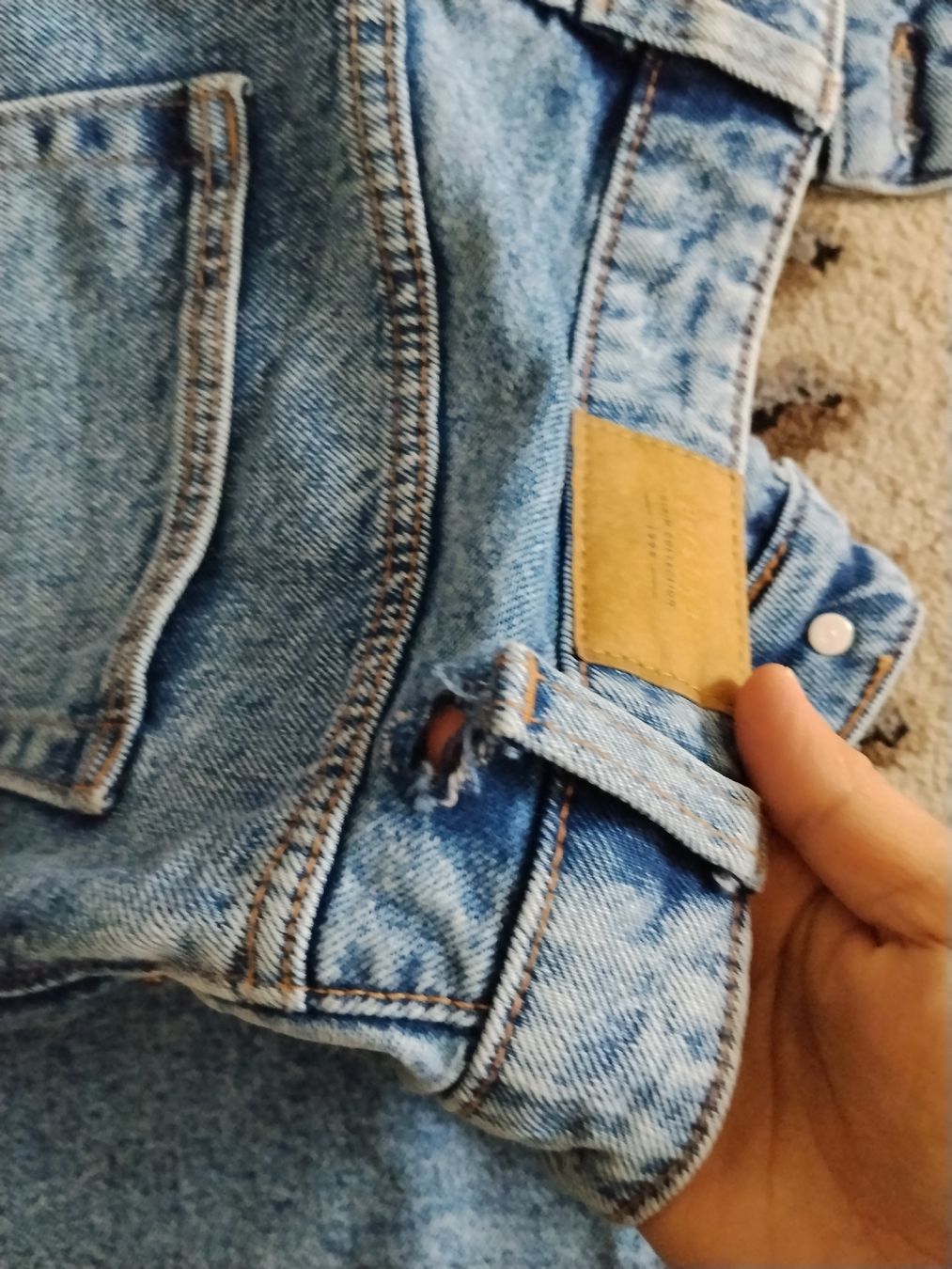 Gonne: Jeansrock Gr. 36 mit Schlitz  – Usato da Kloten venduto da Pacanda 3