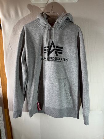 kuschlig weicher Kapuzenpullover  von Alpha Industries Gr L