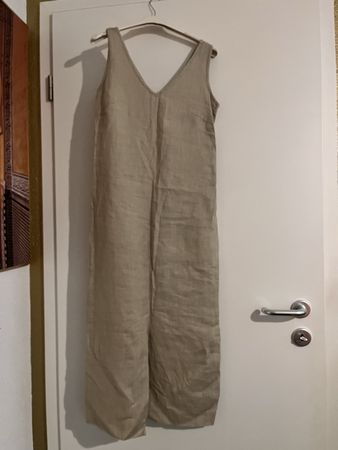 Kleid line  Immagine Donna beige Leinen Grösse 42 neuwertig
