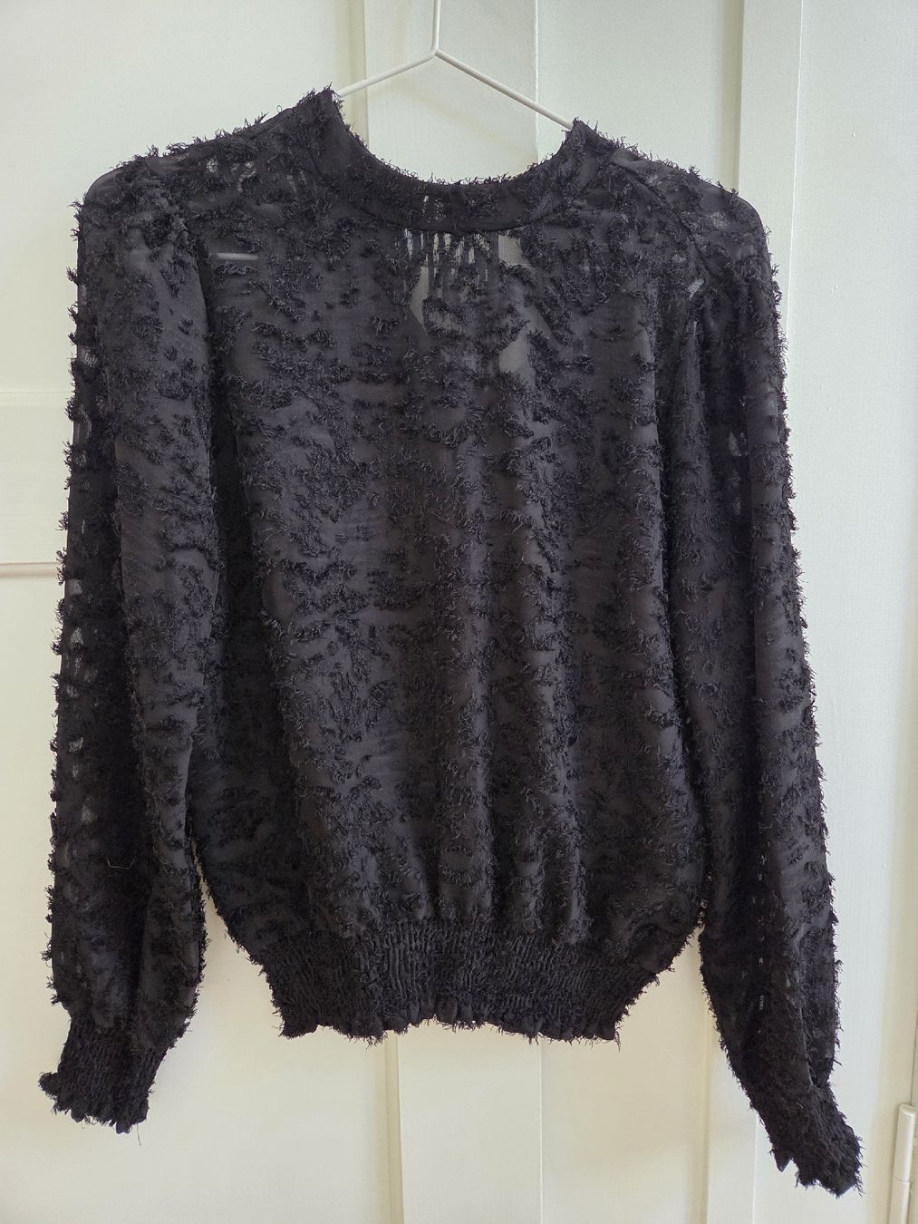 Only Camicette: ONLY Bluse in Schwarz mit Struktur - Grösse XS – Nuovo (secondo la descrizione) da Bern venduto da Tashmi_BE