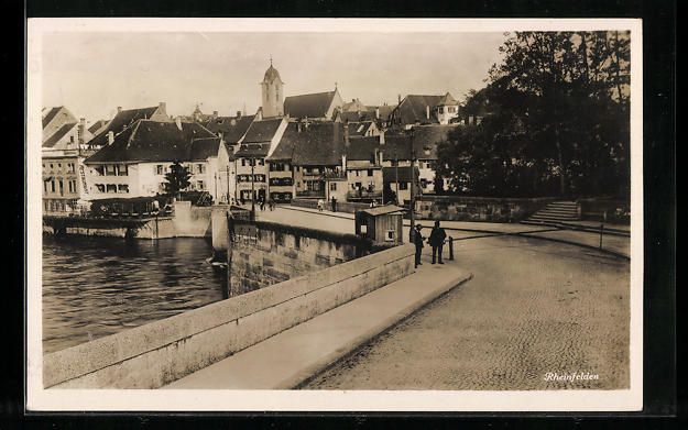 Cartoline postali: AK Rheinfelden, Ortspartie, 1927 – Usato da Berlin venduto da bartko-reher