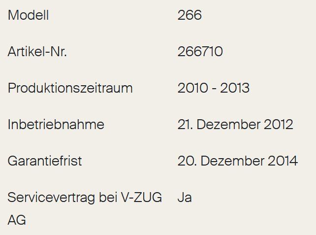 V-Zug Lavatrici: V-Zug Adora S Waschmaschine – Usato da St. Gallen venduto da barneys 4