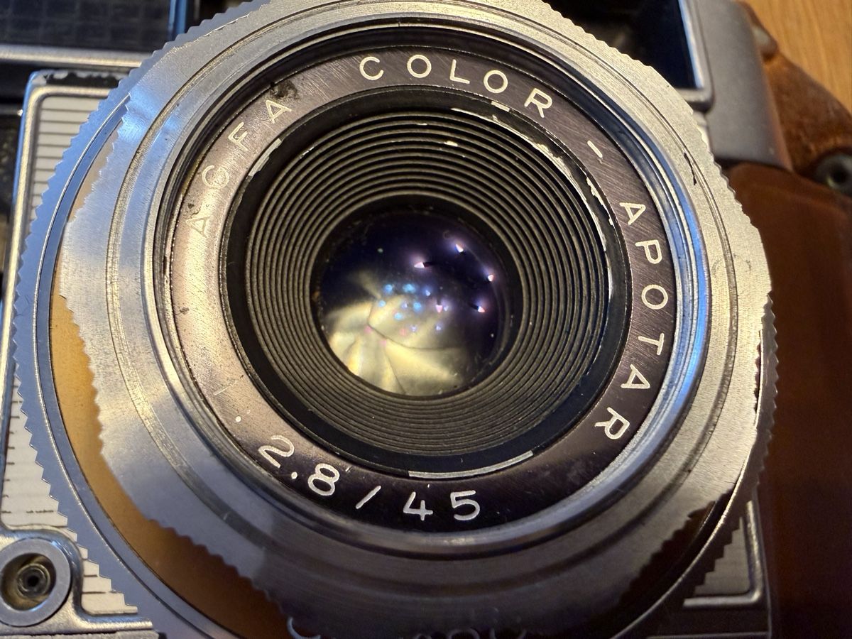 Agfa Appareil photo: AGFA Optima III Color Apotar Antike Kamera – D'occasion à Goldach par Messerguru 1