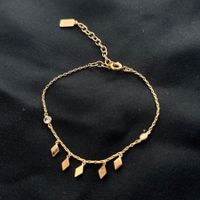 18KGP My Jolie Candle Rosa Goldene Armkette