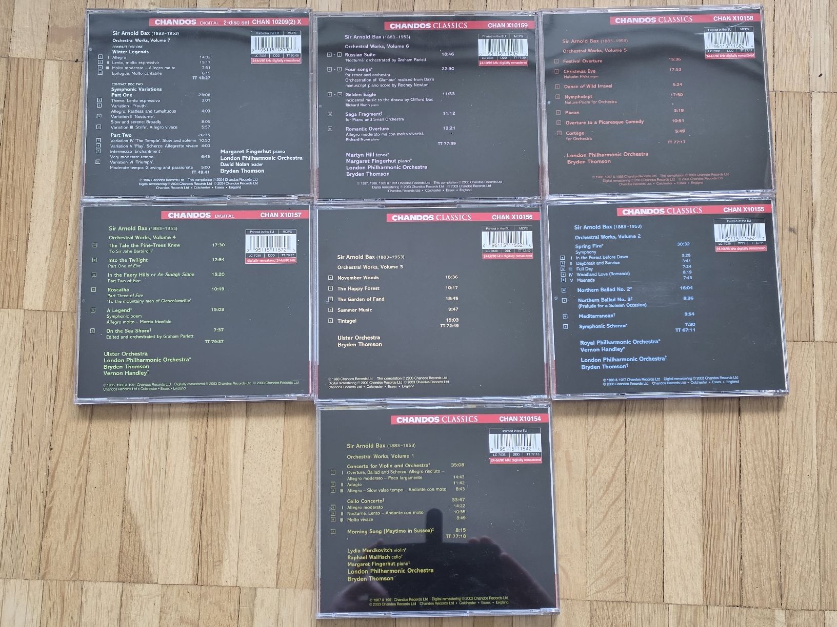 CD: CD-Set: Arnold Bax: Orchestral Works – Usato da Aesch BL venduto da immon 1