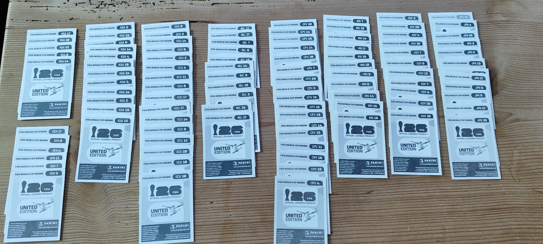Panini Carte collezionabili: Panini WM 2026 / ca. 550 Sticker – Usato da Landquart venduto da Venue85 4