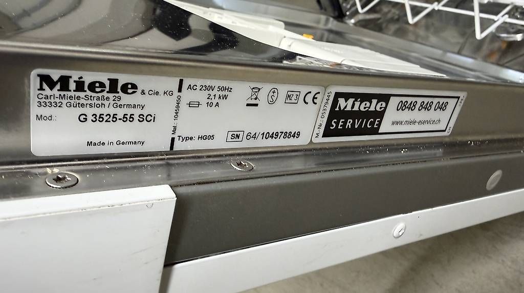 Miele Lavastoviglie: Geschirrspülmaschine Miele – Usato da Künten venduto da buli76 2