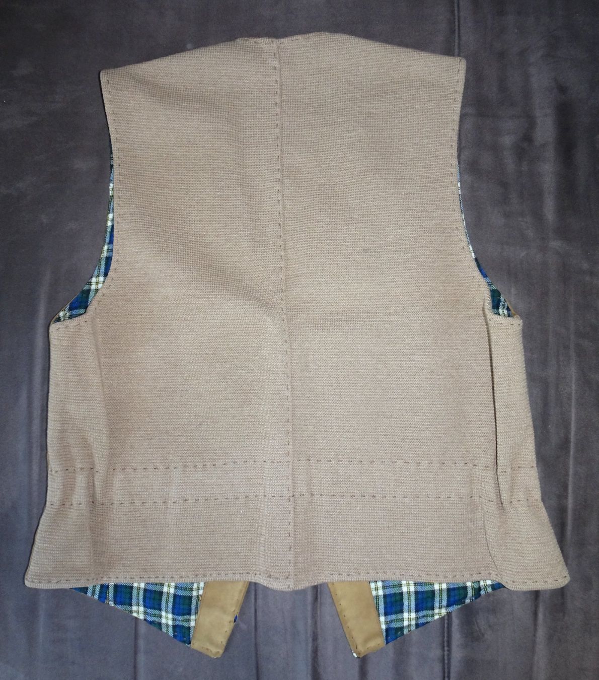 Gilet & Giacche: Gilet en cuir suédé taille M – Usato da Châtelaine venduto da Gio54321 3