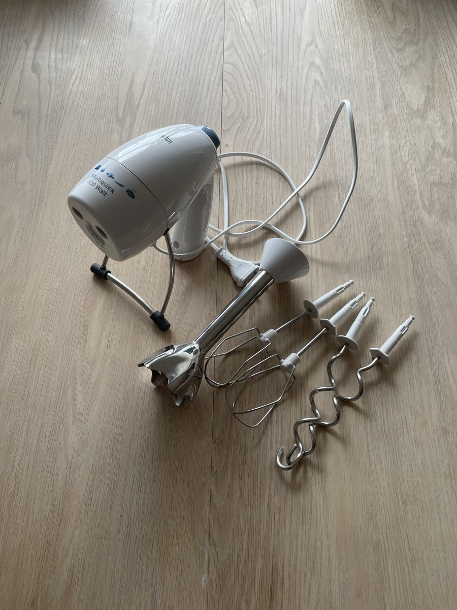Braun Elettrodomestici da cucina: Braun Mixer 500 Watt – Usato da Urdorf venduto da spacemetalfantasy