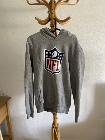 Original New Era NFL Hoodie, Grau, Grösse M, Top!