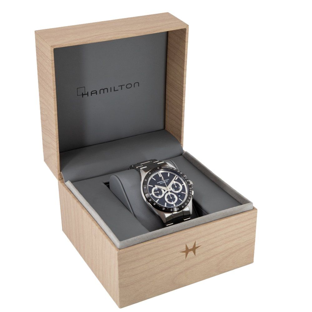 Hamilton Orologi: Hamilton H36606130 JAZZMASTER PERFORMER AUTO CHRONO 42mm – Nuovo e nell'imballaggio originale da Schindellegi venduto da harveystore 7