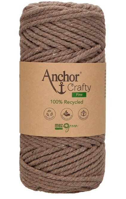 Lana: Anchor Crafty Garn, 100% Recycelt, Macramee, Stricken, Häkel – Nuovo (secondo la descrizione) da Rüegsau venduto da Tausendfreund