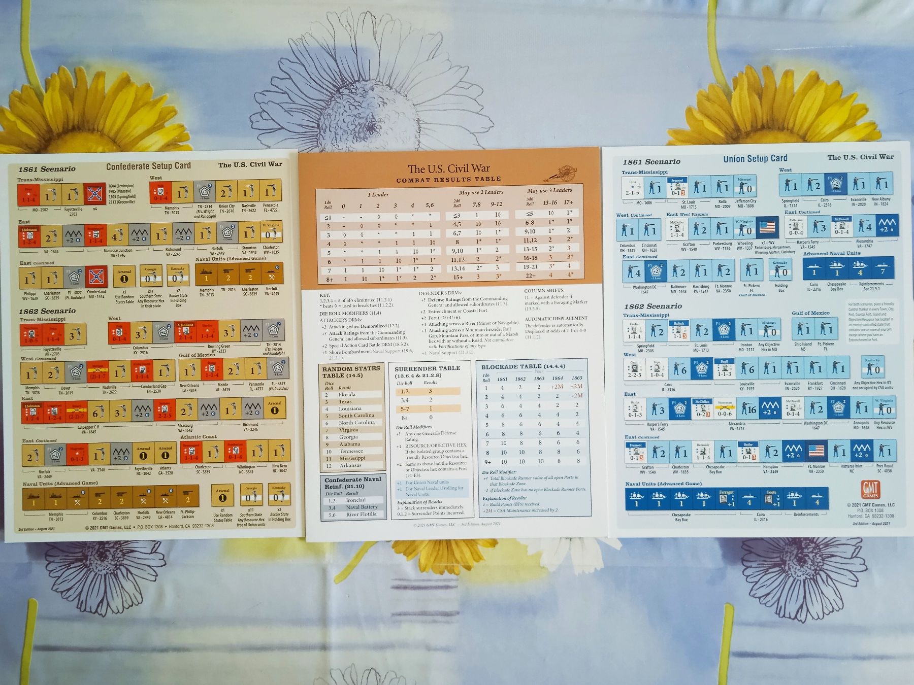 Spiele: Jeu The U.S. Civil War GMT 3ème édition – Gebraucht aus Rudolfstetten von AVPRS 6