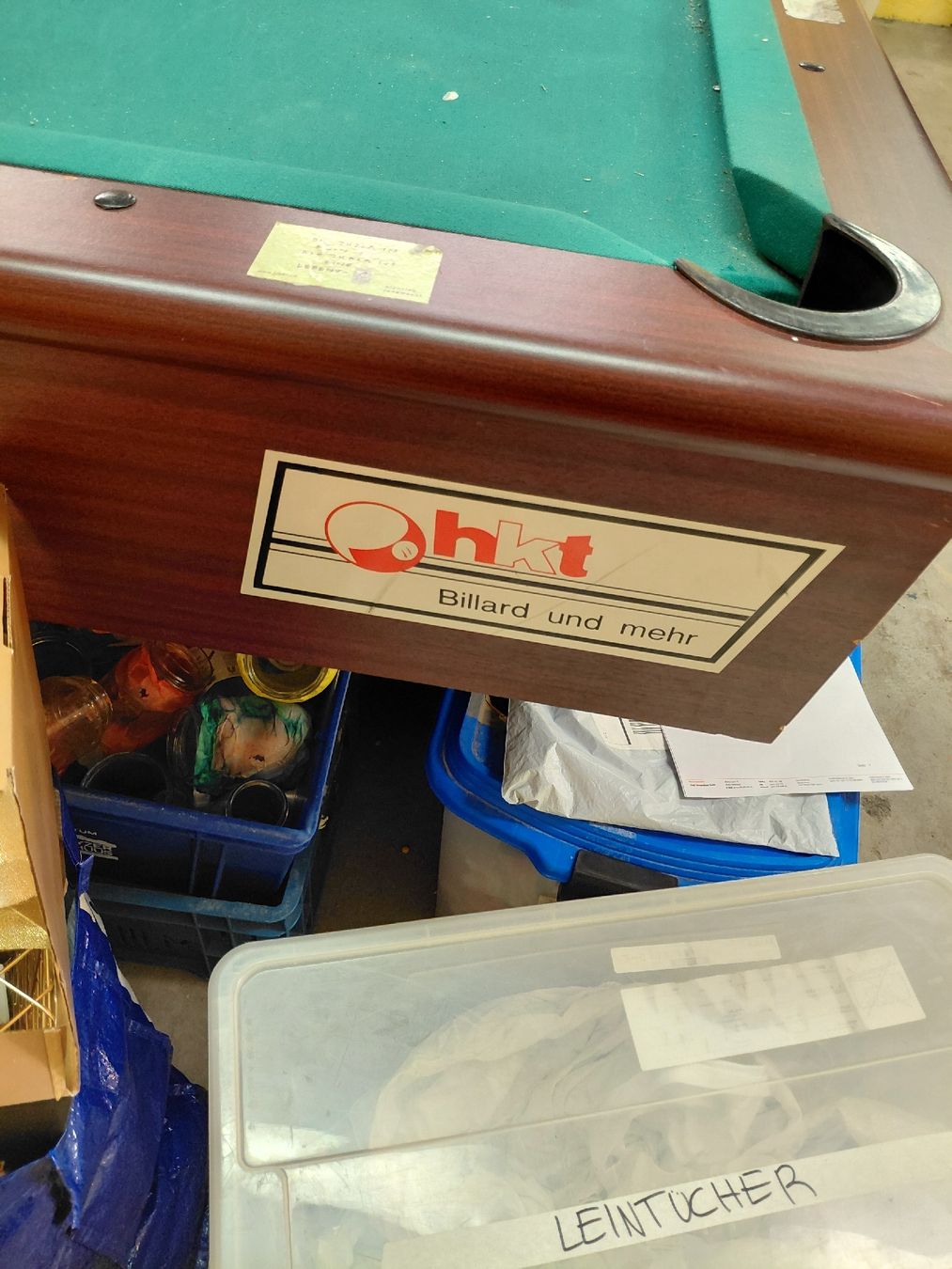 Tables de billard: billiardtisch – D'occasion à Kleinlützel par jen_2ktb 2