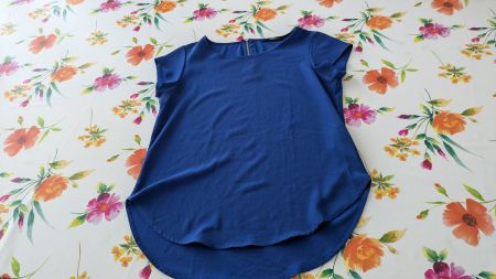 Only Shirt - blau - Gr. 34