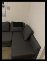 IKEA Eckbettsofa Friheten dunkelgrau mit Bettkasten