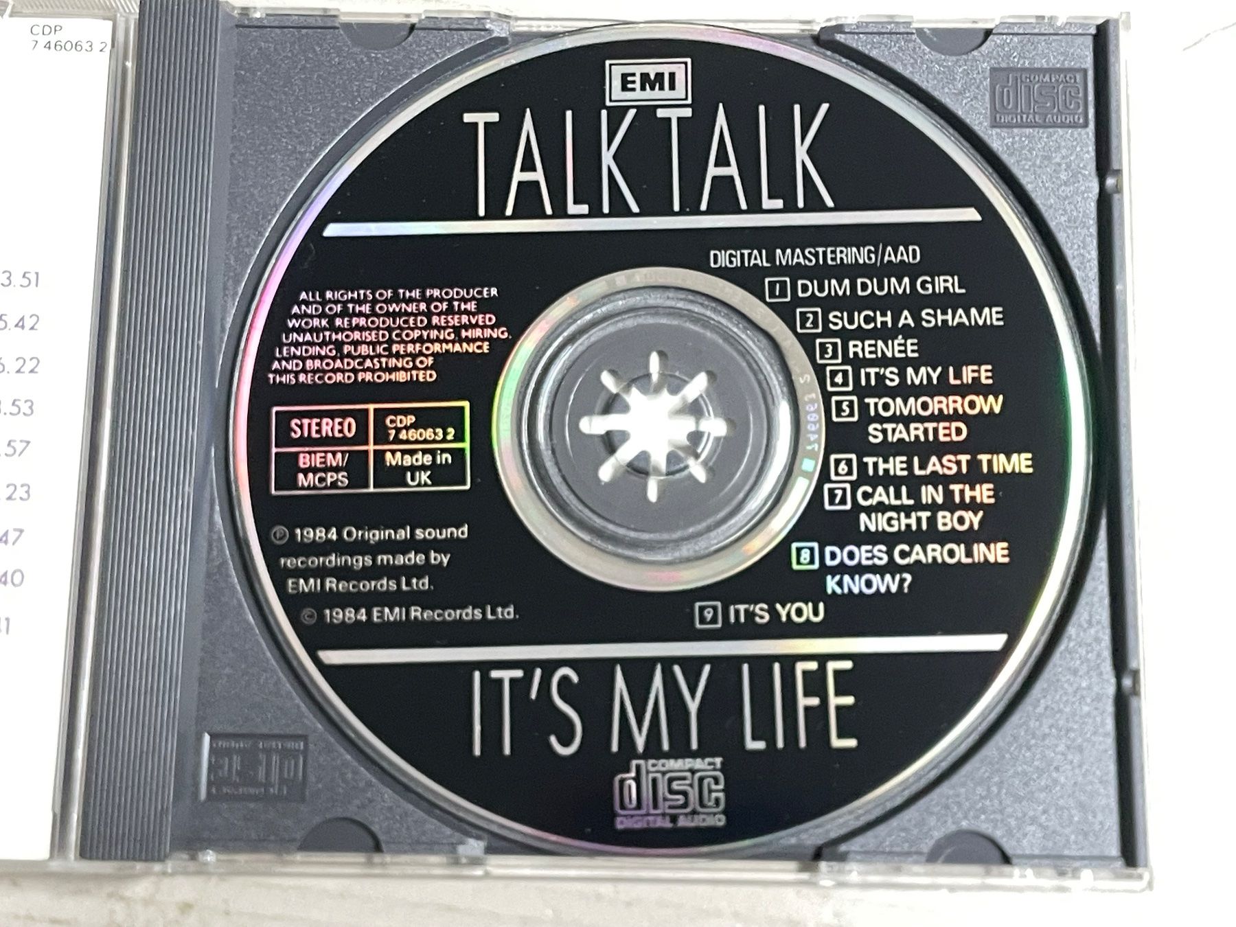 CDs: Talk Talk-It's My Life – Gebraucht aus Muri b. Bern von AdidasCollector 2