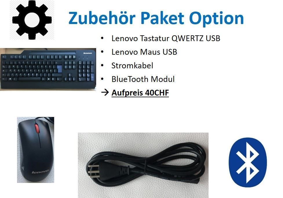 Lenovo PCs: PC Lenovo E71 intel core-i5 8GB 120GB SSD 320GB – Gebraucht aus Meggen von IT-Experte 3