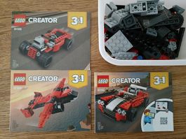 Lego Creator 31100, 3-in-1-Set Sportwagen