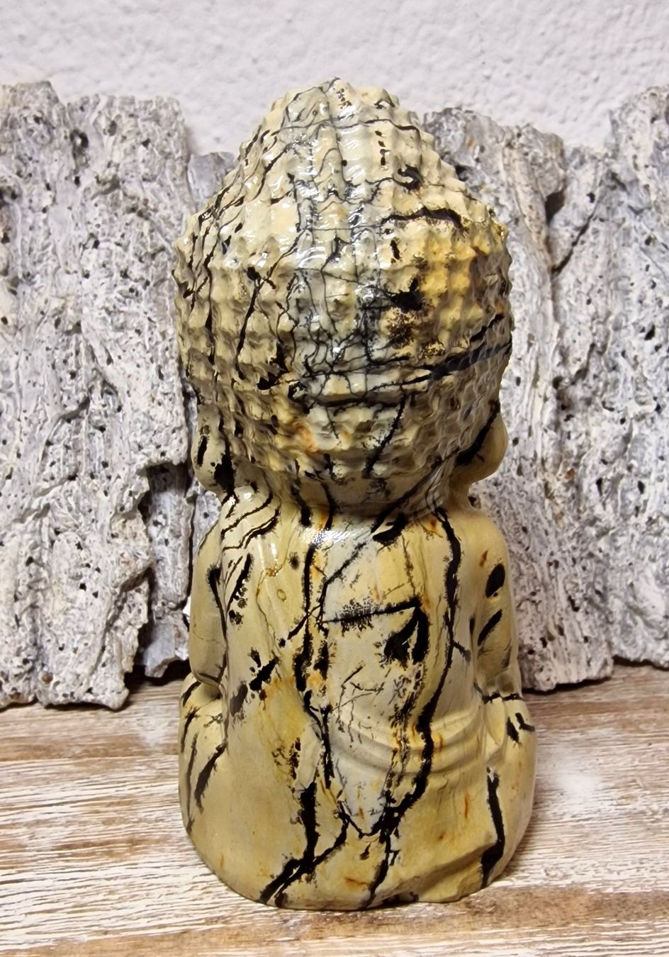 Minerali & Pietre curative: Buddha aus Landschaftsjaspis 875g – Nuovo (secondo la descrizione) da Matzingen venduto da Shay_Crystalz 1