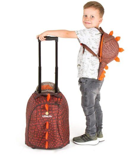 Valigie & Borse: LittleLife Dinosaurier-Trolley – Usato da Zürich venduto da Dave3939 3