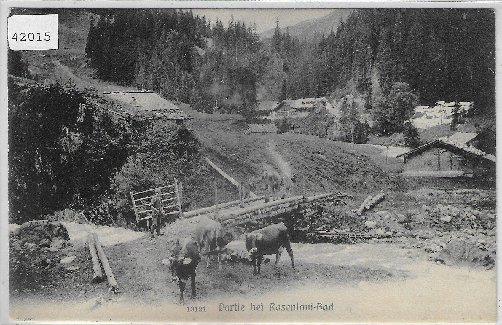 Cartoline postali: Partie bei Rosenlaui-Bad – Usato da Ettingen venduto da Kartenplanet