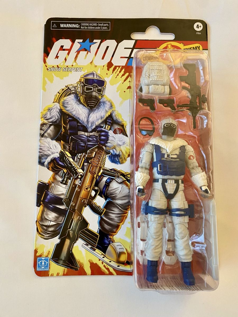 Hasbro Statuette: G.I. Joe Classified Series - Snow Serpent – Nuovo e nell'imballaggio originale da Oberembrach venduto da theZaz
